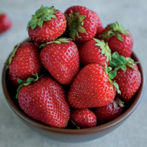 bowl of strawberries