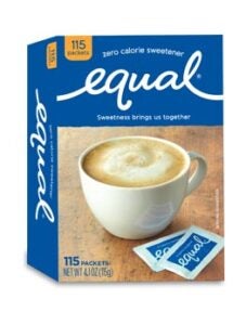 Equal 115 count packets