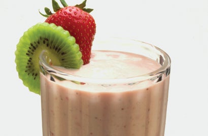 Strawberry Kiwi Smoothies