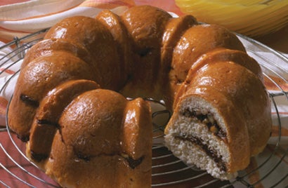 Apricot Walnut Swirl Coffeecake