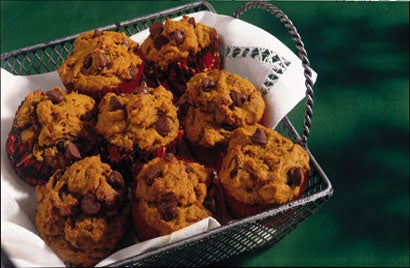 Chocolate Chip Pumpkin Muffins