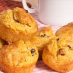 Pumpkin Raisin Muffins