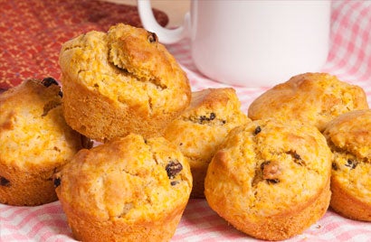 Pumpkin Raisin Muffins