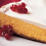 Pumpkin Cheesecake in Gingersnap Crust