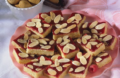 Raspberry-Almond Bar Cookies