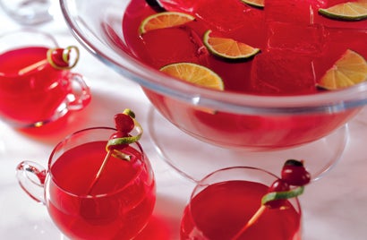 Cranberry-Lime Margarita Punch