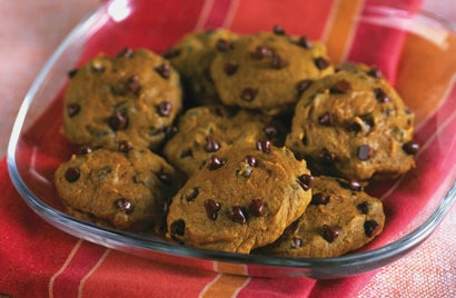 Pumpkin Polka Dot Cookies