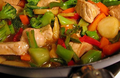 Asian Chicken and Broccoli Stir - Fry