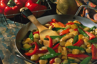 Sweet and Sour Stir - Fry with Chicken