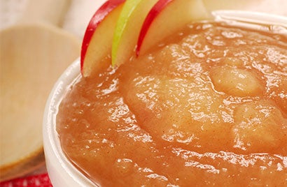Baked Cinnamon Applesauce