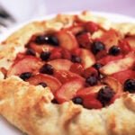 Nectarine and Berry Tart