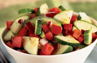 Cucumber Tomato Salad