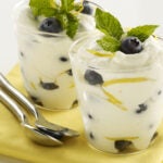 Lemon Blueberry Mousse