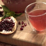 pomegranate mint tea