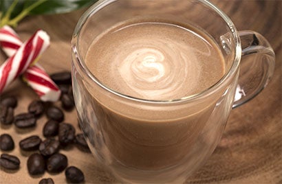 peppermint mocha coffee