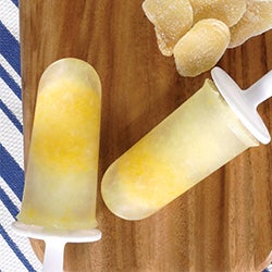 lemon and ginger pops