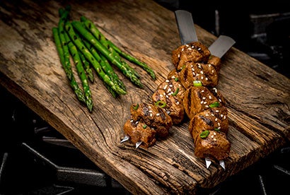asian beef skewers