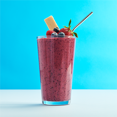 SUMMER BERRY COBBLER SMOOTHIE